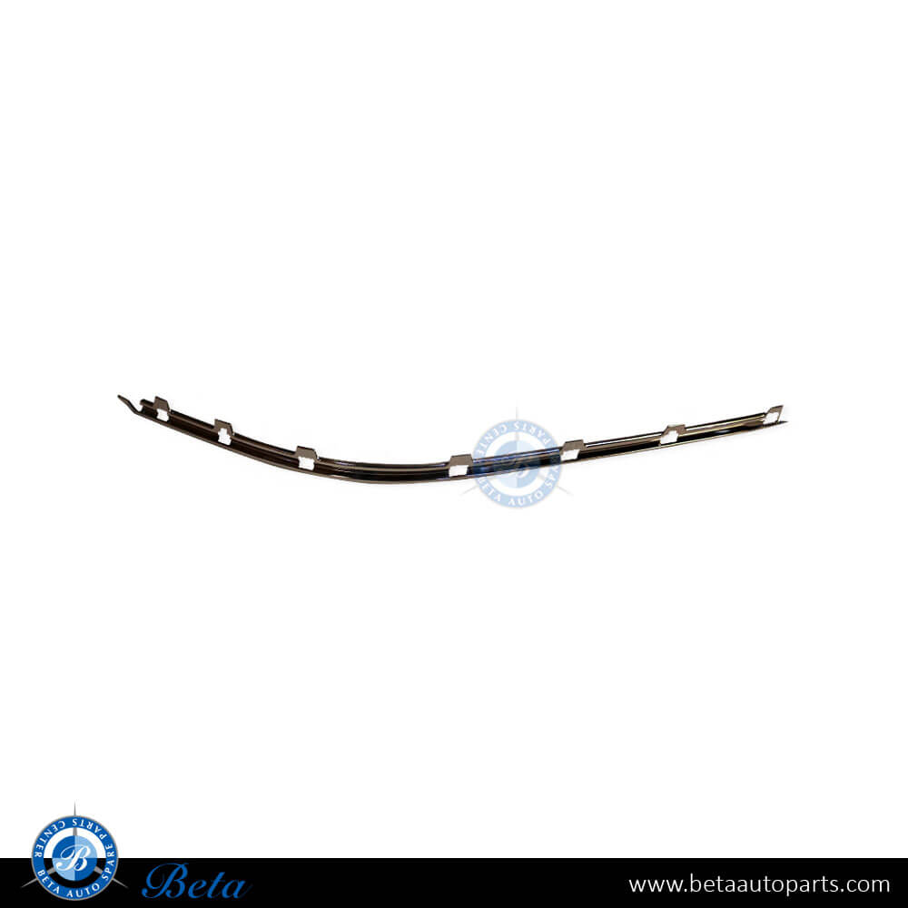 Left Side Front Bumper Chrome Moulding for BMW 5 Series E39 1996-2000 models, Part Number 51118226555 Left Side Front Bumper Chrome Moulding for BMW 5 Series E39 1996-2000 models, Part Number 51118226555